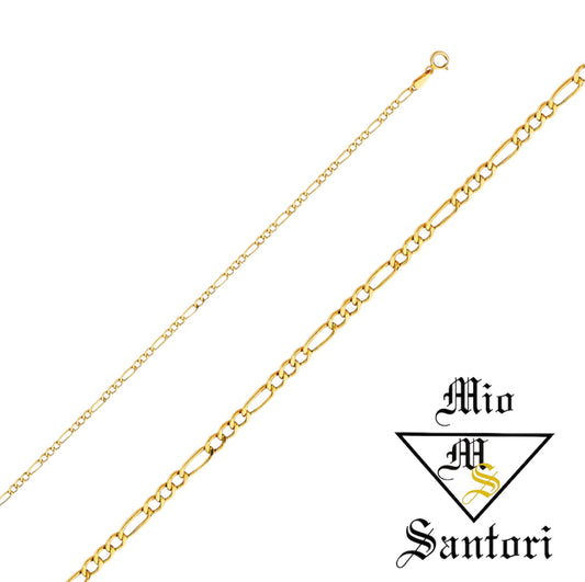 14k Hollow Figaro Chain