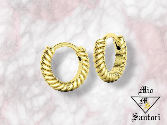 MINI Chunky Twist Hoop